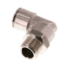 Codo de 90 grados 12mm x R3/8'' con rosca macho Latón FKM Giratorio