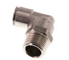 Codo de 90 grados 12mm x R1/2'' con rosca macho latón FKM giratorio