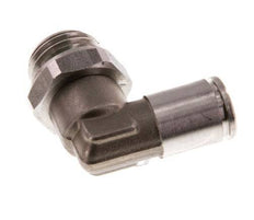 Racor de 6mm x G1/4'' 90deg con rosca macho Latón FKM Giratorio