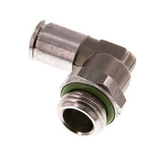 Racor de 6mm x G1/4'' 90deg con rosca macho Latón FKM Giratorio