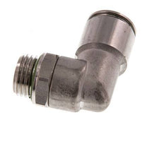 Codo de 90 grados 10mm x G1/4'' con rosca macho Latón FKM Giratorio