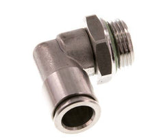 Codo de 90 grados 10mm x G3/8'' con rosca macho Latón FKM Giratorio