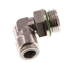 Codo de 90 grados 10mm x G1/2'' con rosca macho Latón FKM Giratorio