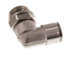 Codo de 90 grados 12mm x G1/2'' con rosca macho Latón FKM Giratorio