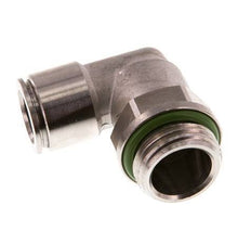 Codo de 90 grados 12mm x G1/2'' con rosca macho Latón FKM Giratorio