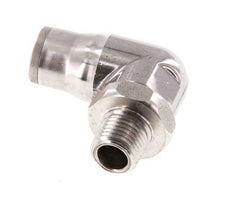 Codo de 90 grados 12mm x 1/4'' NPT con rosca macho Acero inoxidable FKM Giratorio