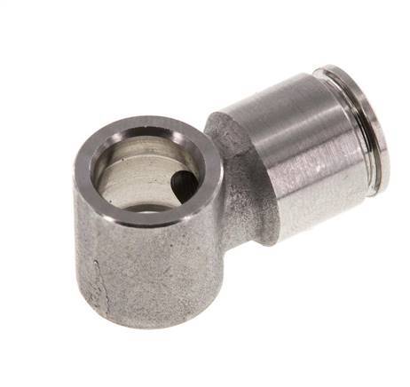 Racor L-Banjo de 8mm Acero inoxidable FKM Perno Banjo G1/8 pulgadas
