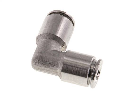 Racor de 6mm 90deg Acero inoxidable FKM