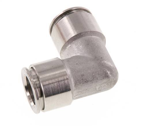 Racor de 12mm 90deg Acero inoxidable FKM