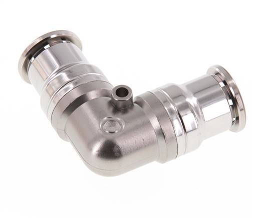 Racor de 16mm 90deg Acero inoxidable FKM