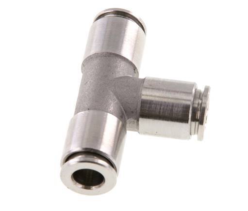 Racor en T de 6 mm Acero inoxidable FKM