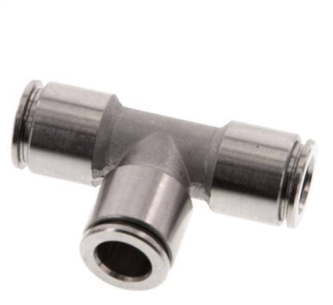 Racor en T de 8 mm Acero inoxidable FKM