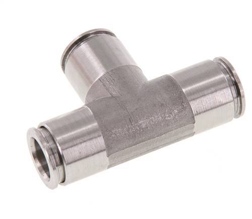 Racor en T de 10 mm Acero inoxidable FKM
