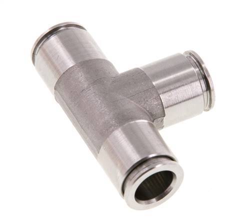Racor en T de 10 mm Acero inoxidable FKM