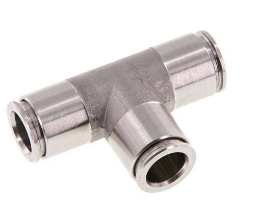 Racor en T de 10 mm Acero inoxidable FKM