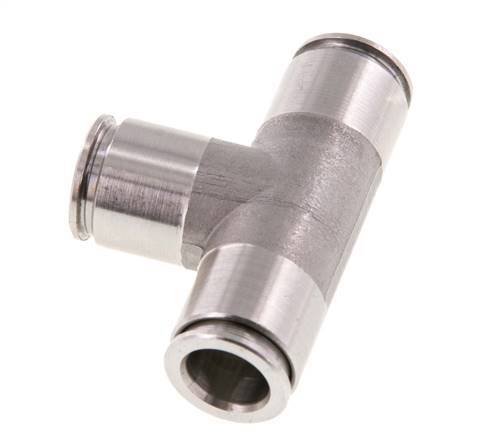 Racor en T de 10 mm Acero inoxidable FKM