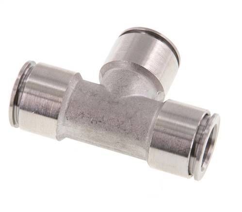 Racor en T de 12 mm Acero inoxidable FKM