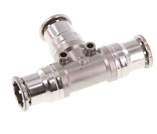 Racor en T de 16 mm Acero inoxidable FKM