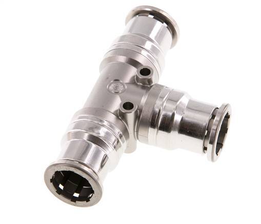 Racor en T de 16 mm Acero inoxidable FKM