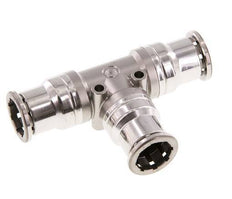 Racor en T de 16 mm Acero inoxidable FKM