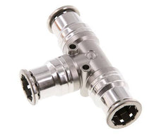 Racor en T de 16 mm Acero inoxidable FKM