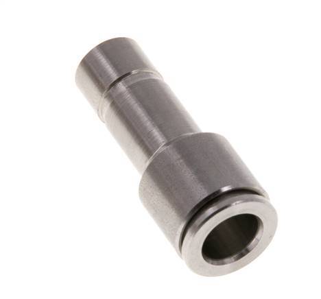 Racor de 8mm x 10mm con enchufe de acero inoxidable FKM
