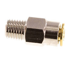 Racor de 4mm x M 8 x 1 (cónico) con rosca macho de latón NBRAlta presión [2 piezas]