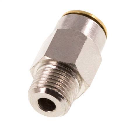 Racor de 6mm x R1/8'' con rosca macho de latón NBRAlta presión [2 piezas]