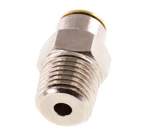 Racor de 6mm x R1/4'' con rosca macho de latón NBRAlta presión [2 piezas]