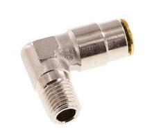 Codo de 4mm x M 8 x 1 (cónico) de 90 grados con rosca macho de latón NBRAlta presión [2 piezas]