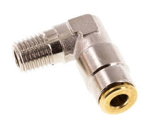 Codo de 4mm x M 8 x 1 (cónico) de 90 grados con rosca macho de latón NBRAlta presión [2 piezas]
