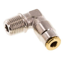 Codo de 4mm x M 10 x 1 (cónico) de 90 grados con rosca macho de latón NBRAlta presión [2 piezas]