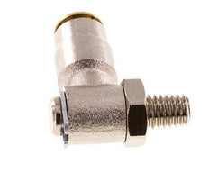 Racor de 4mm x M 6 90deg con rosca macho Latón NBR Giratorio