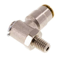 Racor de 4mm x M 6 90deg con rosca macho Latón NBR Giratorio
