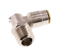 Racor de 6mm x R1/4'' 90deg con rosca macho Latón NBR Giratorio