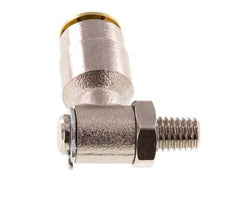 Racor de 6mm x M 6 90deg con rosca macho Latón NBR Giratorio