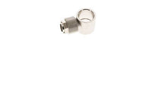 Conector Latón Niquelado 12x10 & G3/8'' de Rosca [2 piezas]