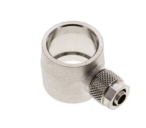 Conector Latón Niquelado 8x6 & G1/2'' de Rosca [2 piezas]