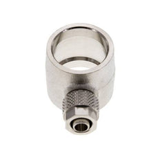 Conector Latón Niquelado 8x6 & G1/2'' de Rosca [2 piezas]