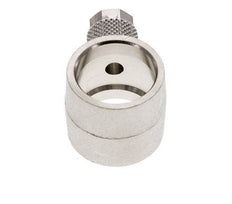 Conector Latón Niquelado 8x6 & G1/2'' de Rosca [2 piezas]