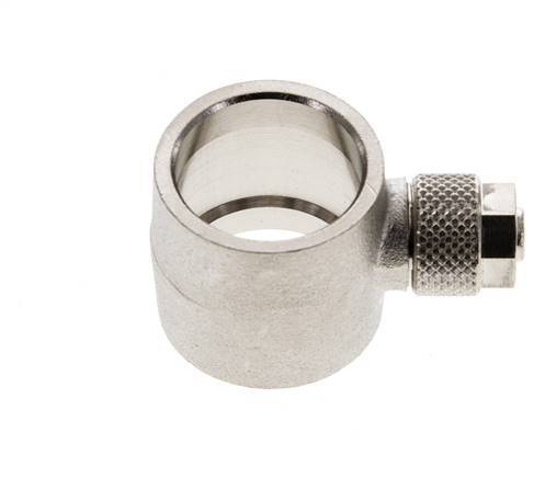 Conector Latón Niquelado 8x6 & G1/2'' de Rosca [2 piezas]