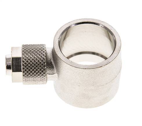 Conector Banjo de Latón Niquelado 10x8 & G1/2'' de Rosca [2 piezas]