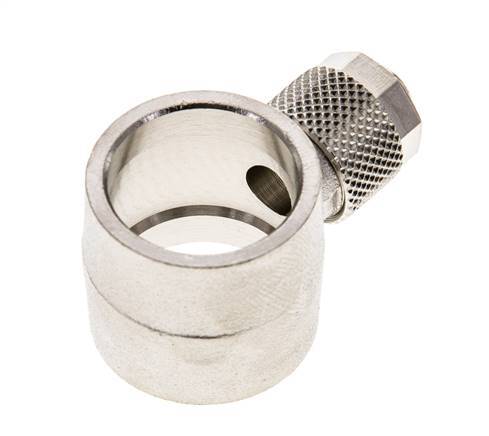 Conector Banjo de Latón Niquelado 10x8 & G1/2'' de Rosca [2 piezas]
