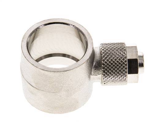 Conector Banjo de Latón Niquelado 10x8 & G1/2'' de Rosca [2 piezas]
