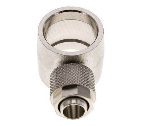Conector Banjo de Latón Niquelado de Rosca 12x10 & G1/2''