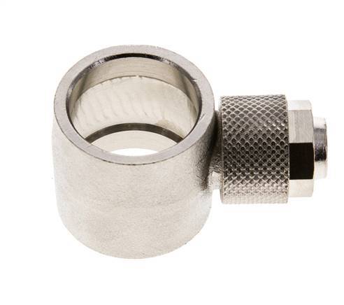 Conector Banjo de Latón Niquelado de Rosca 12x10 & G1/2''