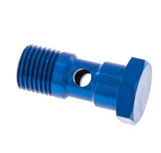 Perno banjo de Aluminio de 1 vía Rosca Macho G1/4'' L30mm [2 piezas]