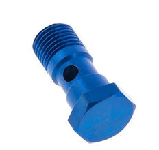 Perno banjo de Aluminio de 1 vía Rosca Macho G1/4'' L30mm [2 piezas]