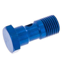 Perno banjo de Aluminio de 1 vía Rosca Macho G1/4'' L30mm [2 piezas]