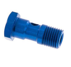 Perno banjo de Aluminio de 1 vía Rosca Macho G1/4'' L30mm [2 piezas]